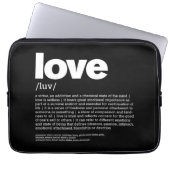 Liebe Laptopschutzhülle (Vorderseite)