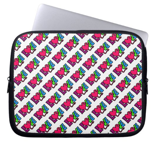 Liebe Laptopschutzhülle (Vorderseite)