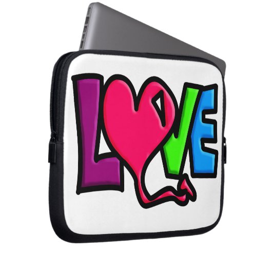 Liebe Laptopschutzhülle (Vorne Rechts)