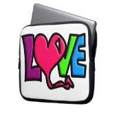 Liebe Laptopschutzhülle (Vorderseite Links)