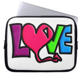 Liebe Laptopschutzhülle (Vorderseite)