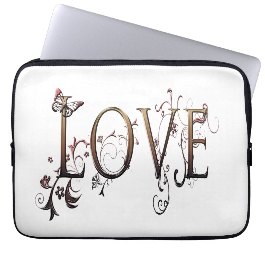 Liebe Laptopschutzhülle (Vorderseite)