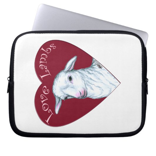 Liebe Laptopschutzhülle (Vorderseite)