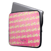 Liebe Laptopschutzhülle (Vorderseite Links)