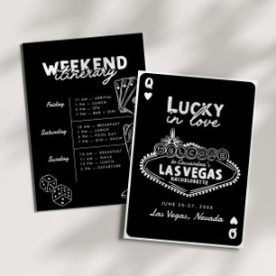 Liebe Las Vegas Girls’ Trip Bachelorette Einladung