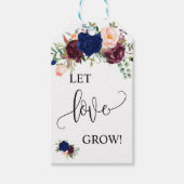 Liebe lass Pflanze Geschenk Marine Gastgeschenk Ho Geschenkanhänger (Vorderseite)