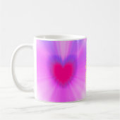 Liebe lässt die Welt umgehen Kaffeetasse (Links)