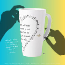 Liebe Latte Tasse von Poet Adiela Akoo
