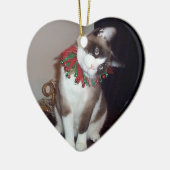 Liebe Lattes Weihnachten Keramik Ornament (Links)