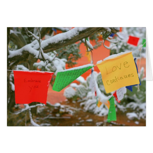 Liebe Laufende Karte (Vorderseite (Horizontal))