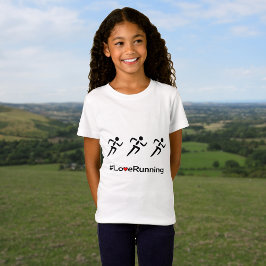 Liebe Laufende Slogan-Läufer T-Shirt