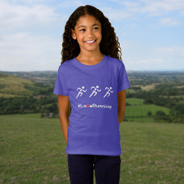 Liebe Laufende Slogan-Läufer T-Shirt