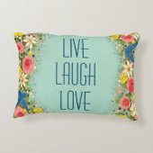 Liebe Laugh Liebe Dekokissen (Rückseite)