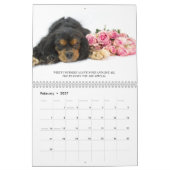 Liebe, Laugh & Relax Cavalier King Charles Spaniel Kalender (Feb 2027)