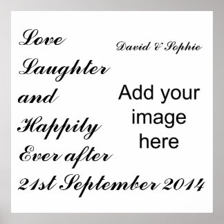 Liebe Laughter & Happiy Everafter Poster