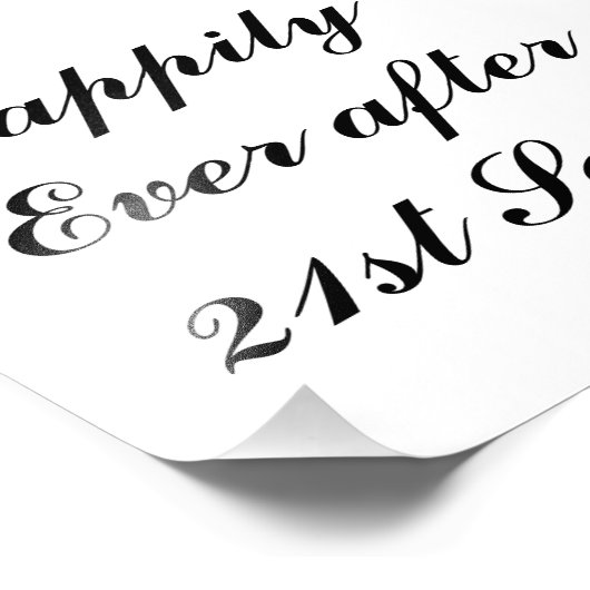 Liebe Laughter Wedding Ducks Fotodruck (Ecke)