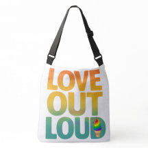 Liebe laut Retro-Pride-Typografie-Design