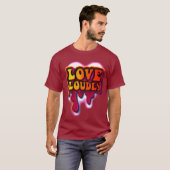 Liebe laut T-Shirt (Vorne ganz)