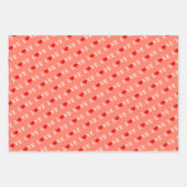 LIEBE Lavender Orange Black Geschenkpapier Set (Vorderseite 3)