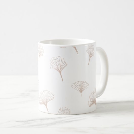 Liebe Leana Ginko Tree Blätter Kaffeetasse (VorderseiteRechts)