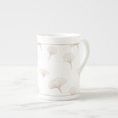 Liebe Leana Ginko Tree Blätter Porzellantasse (Vorderseite Rechts)