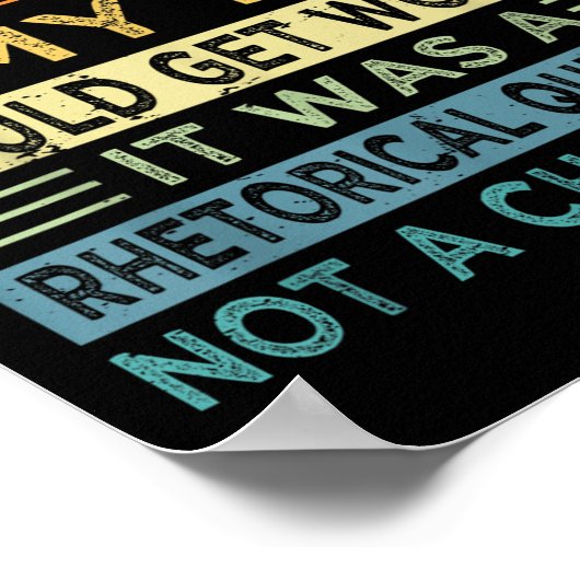 Liebe Leben - es war eine rhetorische Frage nicht  Poster (Ecke)