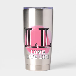 Liebe Leben Leben Zitat Thermobecher