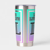 Liebe Leben Leben Zitat Thermobecher (Links)