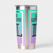 Liebe Leben Leben Zitat Thermobecher (Rechts)