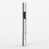 Liebe Leben mit dir Gray Marble 7 Foto Collage Case-Mate iPhone Hülle (Hinten/Rechts)