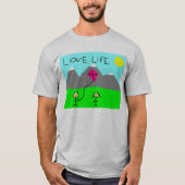 Liebe-Leben T-Shirt (Vorderseite)