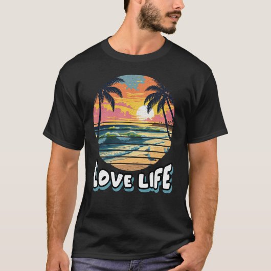 LIEBE LEBEN T-Shirt (Vorderseite)