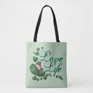 Liebe Leben Tasche