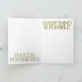 Liebe Lebensdauerkarte Karte (Innenseite)