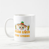 Liebe Leber wird heute ein rauer Cinco de Mayo Kaffeetasse (Links)