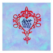 Liebe lebt hier, Poster (Vorderseite)