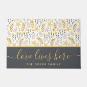 Liebe lebt hier Türmatte (Vorderseite)