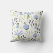 Liebe lebt hier und nennt Throw Pillow Kissen (Rückseite)