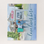 Liebe lebt hier Zuhause Puzzle (Vertikal)