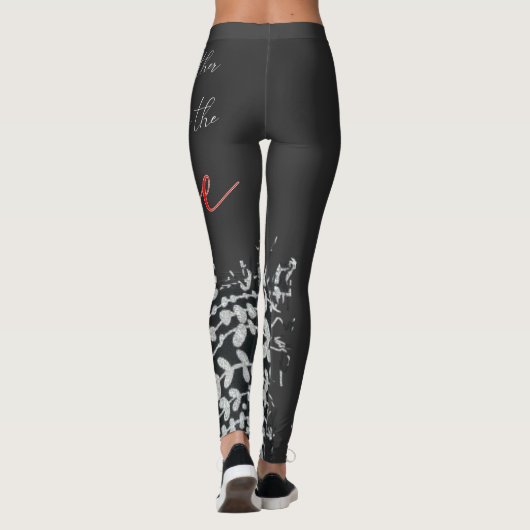 LIEBE Leggings (Rückseite)