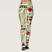Liebe Leggings (Rückseite)