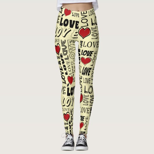 Liebe Leggings (Vorderseite)