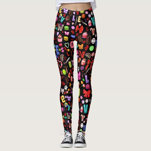 Liebe Leggings (Vorderseite)