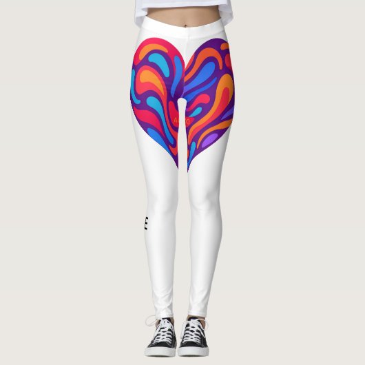 LIEBE  LEGGINGS (Vorderseite)