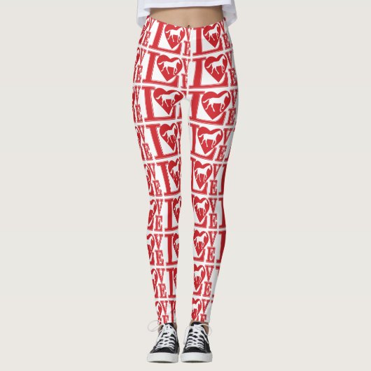 Liebe Leggings (Vorderseite)