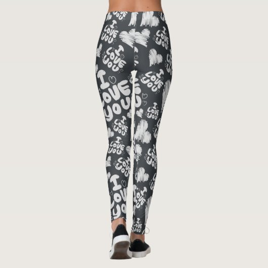 Liebe Leggings (Rückseite)