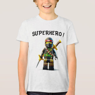 Liebe Lego Ninjas Builder Liebe Tri-Blend Shirt