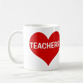 Liebe Lehrer Kaffeetasse (Links)