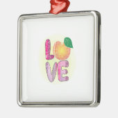 Liebe Lehrer Ornament Aus Metall (Links)