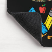 Liebe Lehrer Pumpkin Leopard Herbst Thanksgiv Mousepad (Ecke)